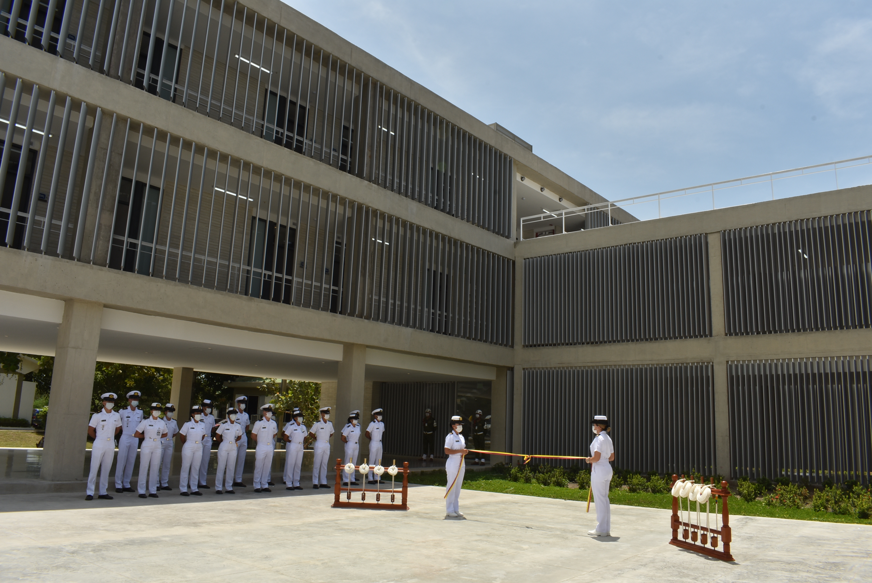 Cadetes en formación